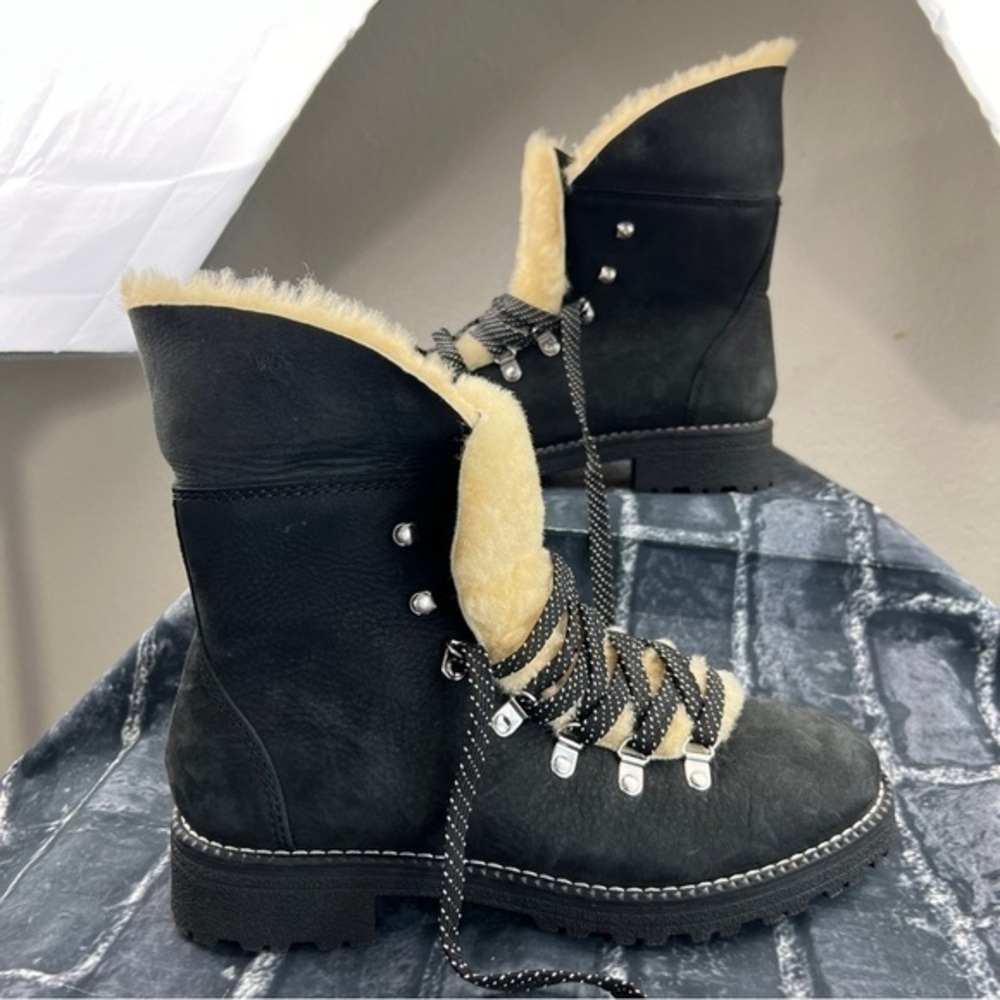 J CREW FUR BOOTS